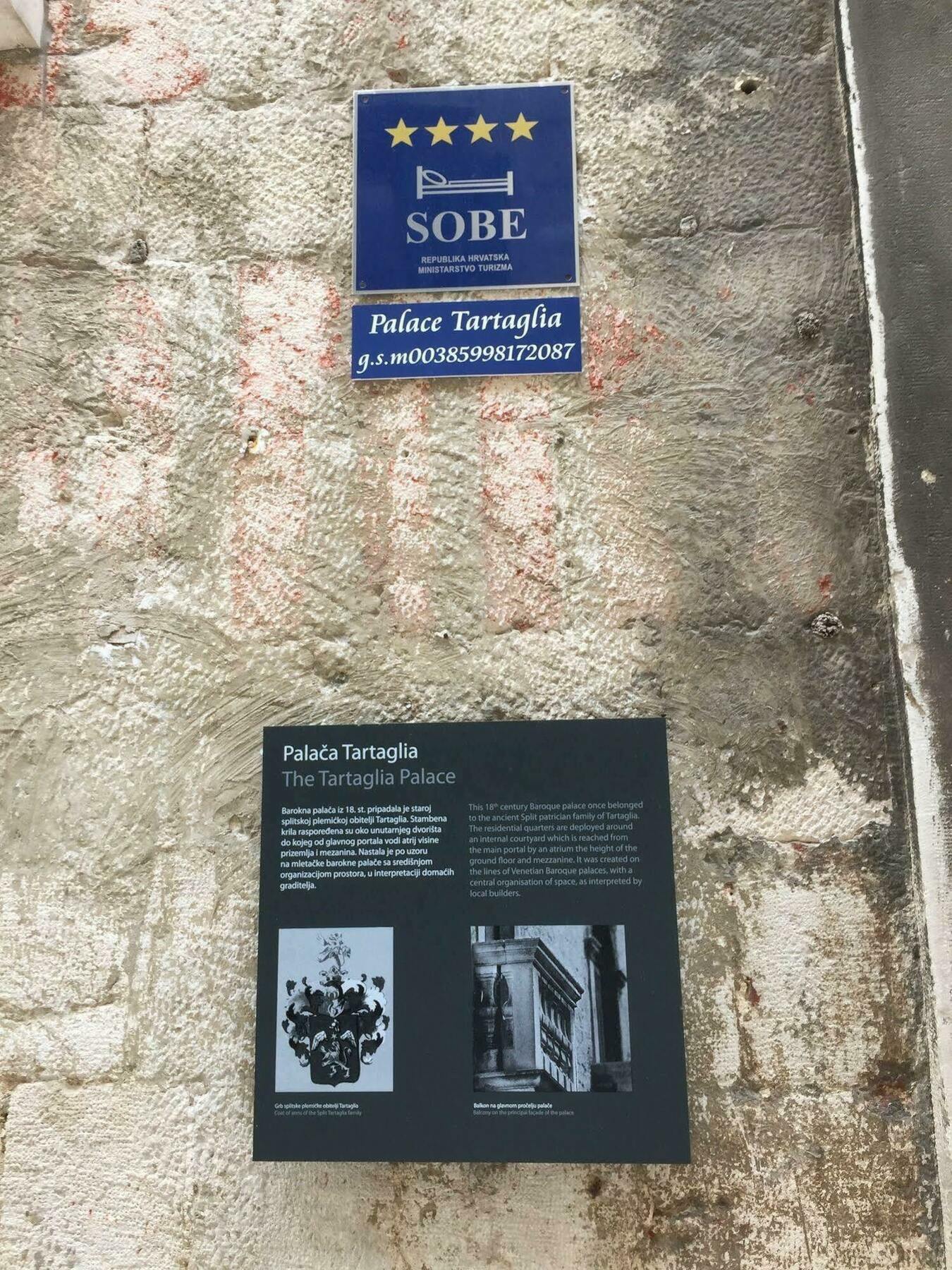 Palace Tartaglia Split Luaran gambar